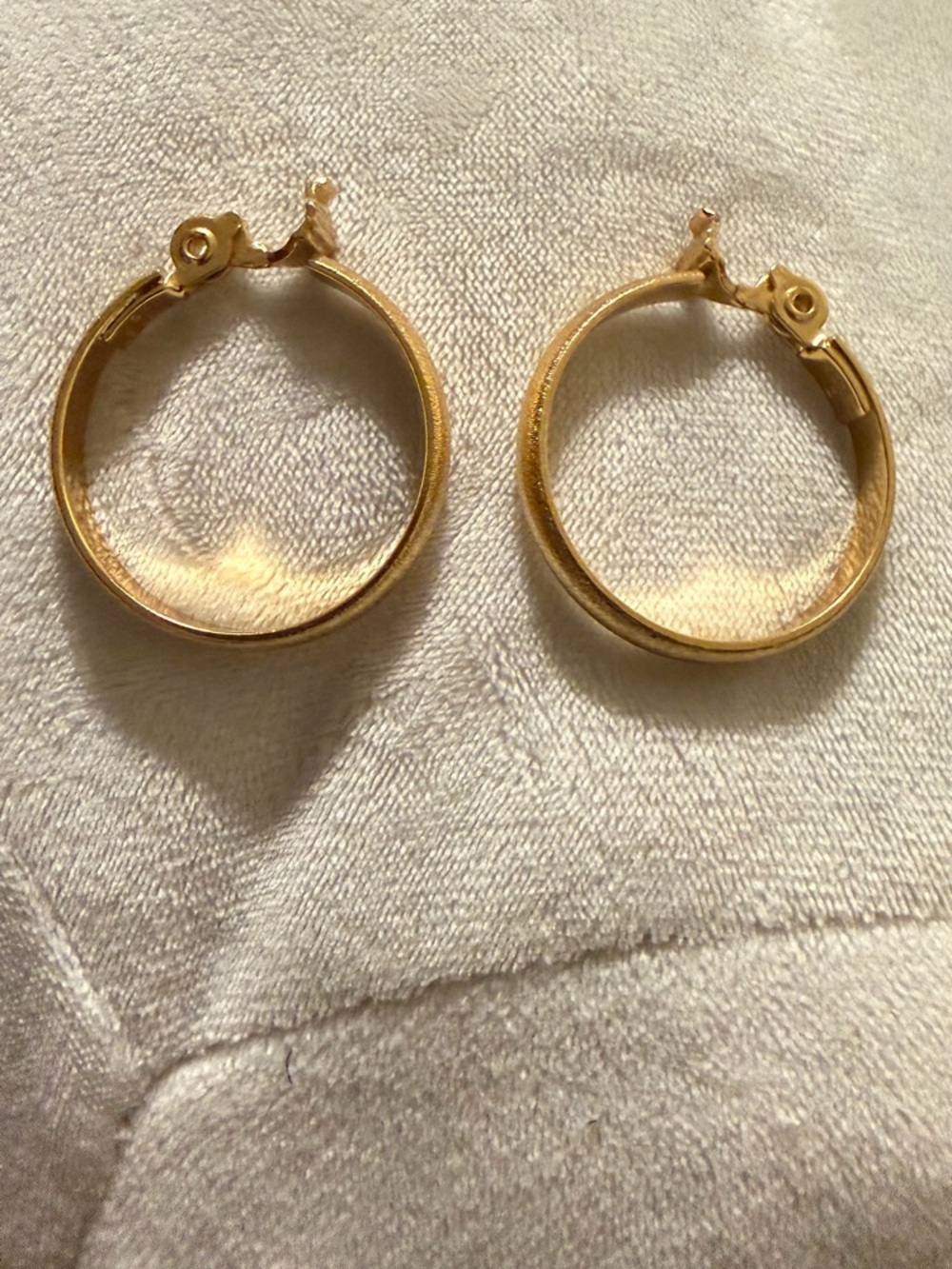 Monet Gold Hoop Earrings - Classic Women Jewelry